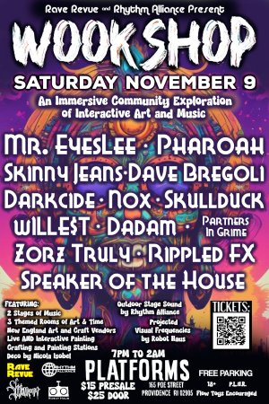Wookshop @ Platforms, Providence, RI - Nov 9, 2024