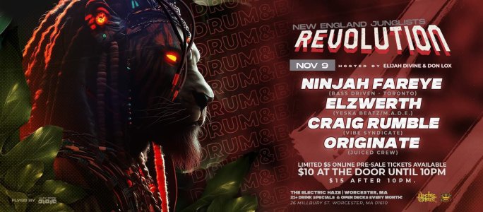 NEJ Revolution! @ Electric Haze, Worcester, MA - Nov 9, 2024