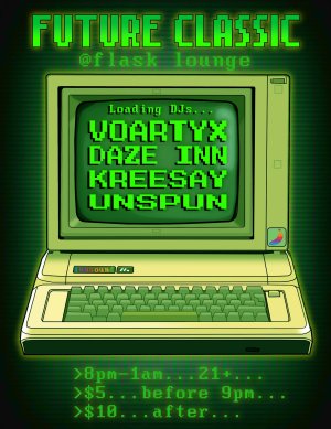 Future Classic w VOARTYX, Daze Inn, Kreesay, Unseen @ Flask Lounge, Portland, ME - Feb 1, 2025